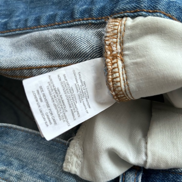 Madewell High Rise The Perfect Summer Straight Leg Jeans Daisy 🌼 Edition - Picture 8 of 11